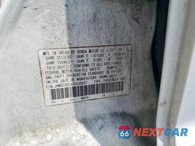 Zdjęcie 12 z 12 samochodu: 2012 HONDA FIT VIN:JHMGE8H36CC035687 - miniatura