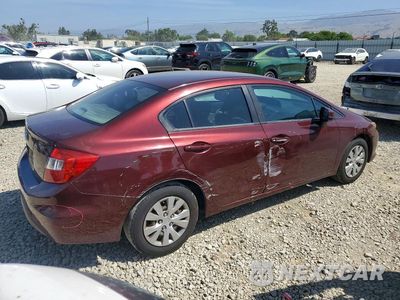 Trzecie zdjęcie samochodu z tyłu: 2012 HONDA CIVIC LX VIN:19XFB2F53CE362354 - miniatura
