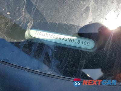 Zdjęcie 12 z 12 samochodu: 2018 AUDI A4 PREMIUM VIN:WAUKMAF4XJN018469 - miniatura