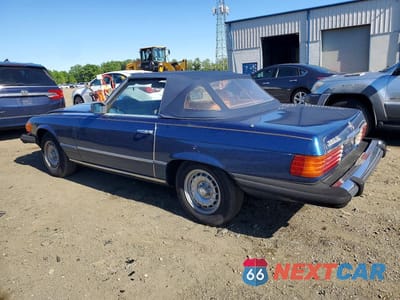 Drugie zdjęcie samochodu z przodu: 1983 MERCEDES-BENZ 380 SL VIN:WDBBA45A3DB026941 - miniatura
