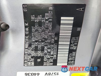 Zdjęcie 13 z 13 samochodu: 2013 TOYOTA SIENNA LE VIN:5TDKK3DCXDS390973 - miniatura