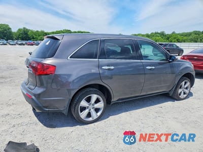 Trzecie zdjęcie samochodu z tyłu: 2012 ACURA MDX SH-AWD W VIN:2HNYD2H23CH543149 - miniatura