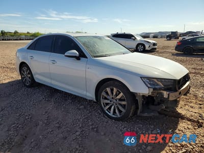 Czwarte zdjęcie samochodu z boku: 2018 AUDI A4 PREMIUM VIN:WAUKMAF40JA218333 - miniatura