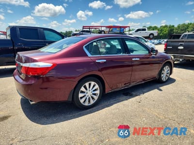 Trzecie zdjęcie samochodu z tyłu: 2013 HONDA ACCORD EX-L 4D SEDAN VIN:1HGCR3F85DA008808 - miniatura