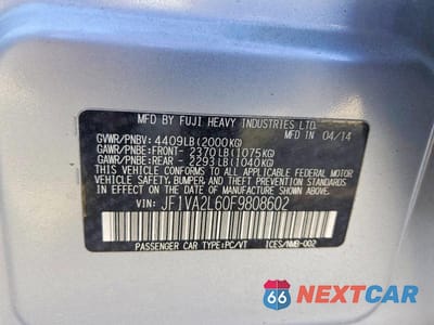 Zdjęcie 12 z 12 samochodu: 2015 SUBARU WRX STI VIN:JF1VA2L60F9808602 - miniatura