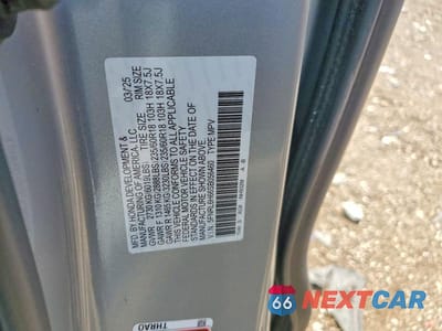 Zdjęcie 14 z 14 samochodu: 2025 HONDA ODYSSEY EXL VIN:5FNRL6H66SB056460 - miniatura