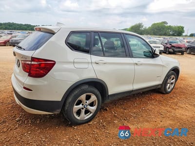 Trzecie zdjęcie samochodu z tyłu: 2011 BMW X3 VIN:5UXWX5C56BL711132 - miniatura