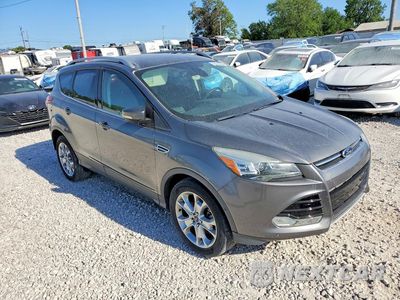 Czwarte zdjęcie samochodu z boku: 2014 FORD ESCAPE TITANIUM VIN:1FMCU9JX0EUE11105 - miniatura