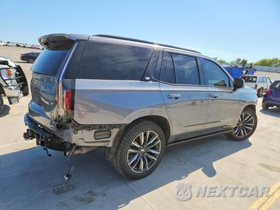 Trzecie zdjęcie samochodu z tyłu: 2022 CADILLAC ESCALADE SPORT PLATINUM VIN:1GYS4GKL0NR119466 - miniatura