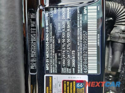 Zdjęcie 13 z 13 samochodu: 2026 MERCEDES-BENZ GLE 350 VIN:4JGFB4EB2TB592057 - miniatura