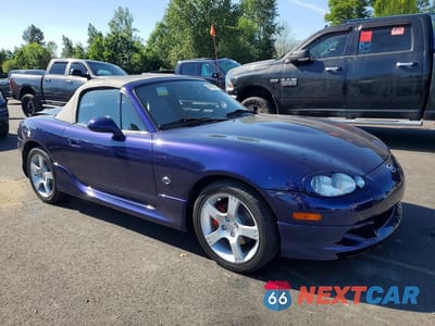 Czwarte zdjęcie samochodu z boku: 2003 MAZDA MX-5 MIATA BASE VIN:JM1NB353730305150 - miniatura