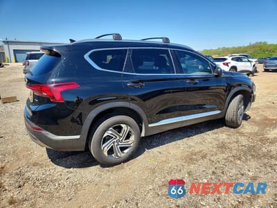 Trzecie zdjęcie samochodu z tyłu: 2022 HYUNDAI SANTA FE SEL VIN:5NMS2DAJ2NH385232 - miniatura