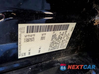 Zdjęcie 12 z 12 samochodu: 2021 NISSAN MAXIMA SV VIN:1N4AA6CV8MC507508 - miniatura