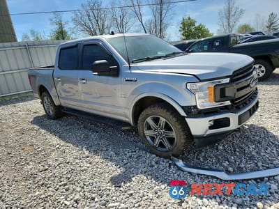Czwarte zdjęcie samochodu z boku: 2020 FORD F150 SUPERCREW VIN:1FTEW1EP4LKE27710 - miniatura