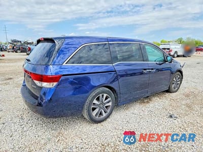 Trzecie zdjęcie samochodu z tyłu: 2016 HONDA ODYSSEY TOURING VIN:5FNRL5H98GB083641 - miniatura
