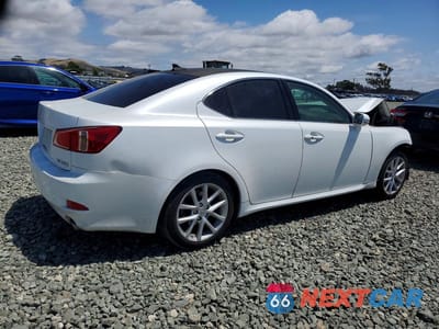 Trzecie zdjęcie samochodu z tyłu: 2013 LEXUS IS 250 VIN:JTHBF5C22D5188237 - miniatura