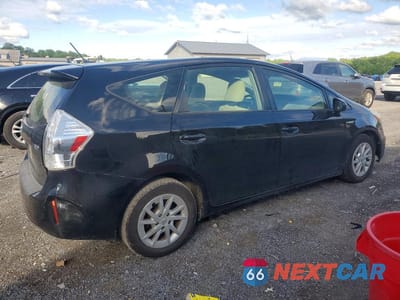 Trzecie zdjęcie samochodu z tyłu: 2012 TOYOTA PRIUS V THREE VIN:JTDZN3EU0C3119403 - miniatura
