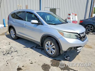 Czwarte zdjęcie samochodu z boku: 2014 HONDA CR-V EXL VIN:2HKRM3H78EH564634 - miniatura