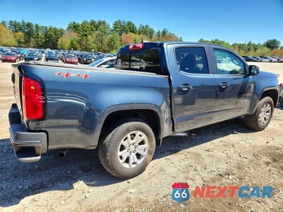 Trzecie zdjęcie samochodu z tyłu: 2019 CHEVROLET COLORADO LT VIN:1GCGTCEN9K1210752 - miniatura