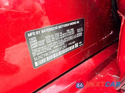 Zdjęcie 10 z 10 samochodu: 2021 BMW X6 M50I VIN:5UXCY8C09M9E51267 - miniatura