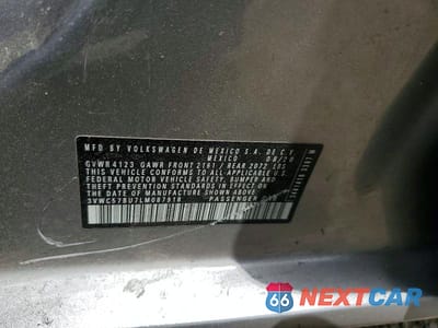 Zdjęcie 12 z 12 samochodu: 2020 VOLKSWAGEN JETTA S VIN:3VWC57BU7LM087918 - miniatura