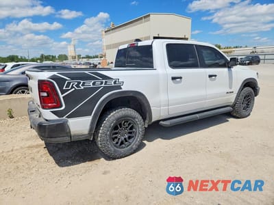 Trzecie zdjęcie samochodu z tyłu: 2025 RAM 1500 REBEL VIN:1C6SRFLP8SN594053 - miniatura