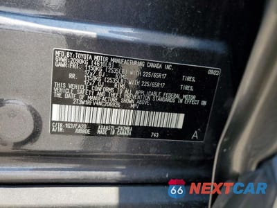 Zdjęcie 13 z 13 samochodu: 2022 TOYOTA RAV4 XLE VIN:2T3W1RFV4NC206926 - miniatura