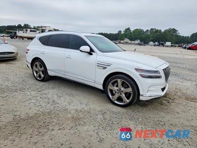 Czwarte zdjęcie samochodu z boku: 2023 GENESIS GV80 3.5T VIN:KMUHCESC0PU141553 - miniatura
