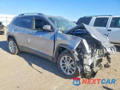 Czwarte zdjęcie samochodu z boku: 2021 JEEP CHEROKEE VIN:1C4PJLCBXMD136774 - miniatura