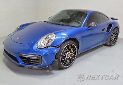 Drugie zdjęcie samochodu z przodu: 2018 PORSCHE 911 TURBO VIN:WP0AD2A91JS156295 - miniatura