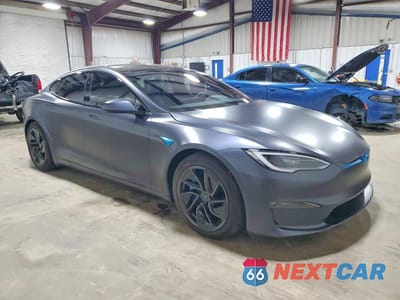 Czwarte zdjęcie samochodu z boku: 2026 TESLA MODEL S VIN:5YJSA1E50TF553818 - miniatura