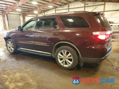 Drugie zdjęcie samochodu z przodu: 2012 DODGE DURANGO CREW VIN:1C4RDJDG8CC144827 - miniatura