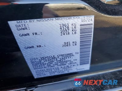 Zdjęcie 12 z 12 samochodu: 2025 NISSAN ALTIMA SV VIN:1N4BL4DV1SN328763 - miniatura