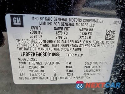 Zdjęcie 13 z 13 samochodu: 2025 BUICK ENVISION PREFERRED VIN:LRBFZKE46SD010985 - miniatura