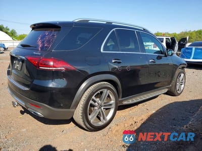 Trzecie zdjęcie samochodu z tyłu: 2020 MERCEDES-BENZ GLE 450 4MATIC VIN:4JGFB5KE2LA024675 - miniatura
