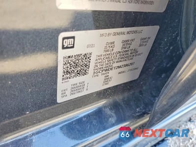 Zdjęcie 12 z 12 samochodu: 2021 CHEVROLET SILVERADO C1500 RST VIN:1GCPWDET2MZ386297 - miniatura