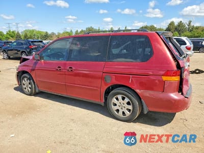 Drugie zdjęcie samochodu z przodu: 2002 HONDA ODYSSEY EXL VIN:2HKRL18002H565797 - miniatura