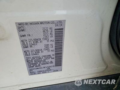 Zdjęcie 13 z 13 samochodu: 2014 NISSAN ROGUE VIN:5N1AT2MV4EC815929 - miniatura