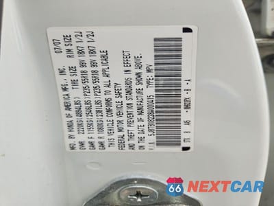 Zdjęcie 12 z 12 samochodu: 2008 ACURA RDX VIN:5J8TB18228A000415 - miniatura