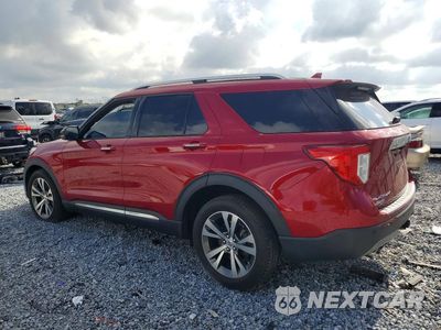 Drugie zdjęcie samochodu z przodu: 2020 FORD EXPLORER PLATINUM VIN:1FM5K8HC7LGB33276 - miniatura