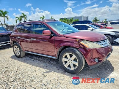 Czwarte zdjęcie samochodu z boku: 2006 NISSAN MURANO S VIN:JN8AZ08W76W505028 - miniatura