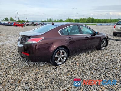 Trzecie zdjęcie samochodu z tyłu: 2010 ACURA TL VIN:19UUA9F50AA800607 - miniatura