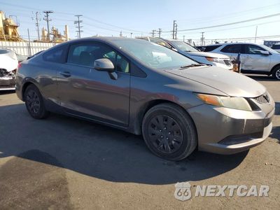 Czwarte zdjęcie samochodu z boku: 2012 HONDA CIVIC LX VIN:2HGFG3B55CH506442 - miniatura