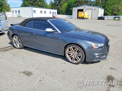 Czwarte zdjęcie samochodu z boku: 2016 AUDI S5 PREMIUM PLUS VIN:WAUC4AFHXGN011389 - miniatura