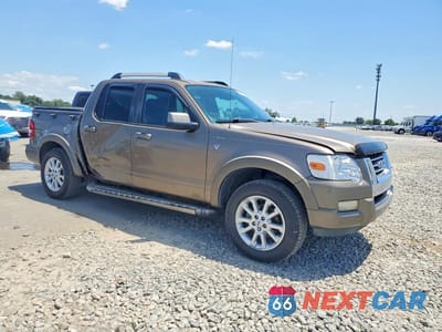 Czwarte zdjęcie samochodu z boku: 2007 FORD EXPLORER SPORT TRAC LIMITED VIN:1FMEU33897UA06049 - miniatura