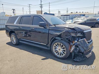 Czwarte zdjęcie samochodu z boku: 2023 CADILLAC ESCALADE VIN:1GYS4KKT8PR351397 - miniatura