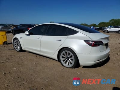 Drugie zdjęcie samochodu z przodu: 2021 TESLA MODEL 3 VIN:5YJ3E1EB4MF862501 - miniatura