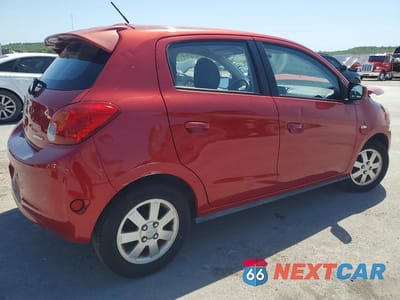 Trzecie zdjęcie samochodu z tyłu: 2015 MITSUBISHI MIRAGE DE VIN:ML32A3HJ3FH057441 - miniatura