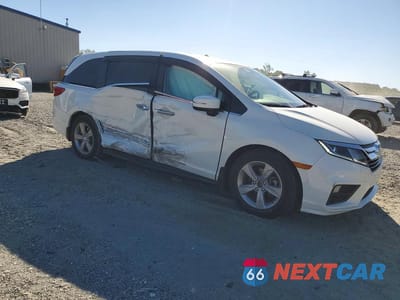 Czwarte zdjęcie samochodu z boku: 2020 HONDA ODYSSEY EXL VIN:5FNRL6H72LB017987 - miniatura