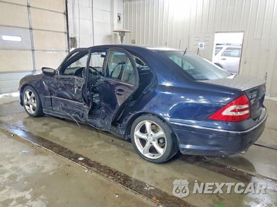 Drugie zdjęcie samochodu z przodu: 2006 MERCEDES-BENZ C 230 VIN:WDBRF52H86F763541 - miniatura
